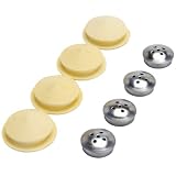 Tops, Shaker, Stainless Steel and Plugs, Plastic