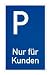 Produkt-Bild: Warn-und Hinweisschild "PARKPLATZ KUNDEN"