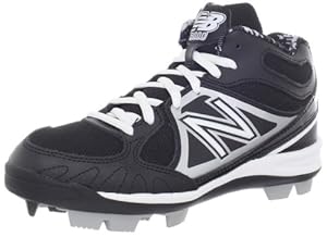 New Balance YB3000 Baseball Cleat (Little Kid/Big Kid),Black/Silver,7 W US Big Kid