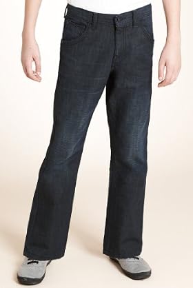Pure Cotton Slim Fit 5 Pockets Jeans