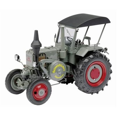 Childrens Toyshop  Spielwaren : SCHUCO 00132 - Lanz Ackerluftbulldog D 9506 mit Verdeck und Kotflügeln, limited Edition 2.000, 1:18