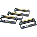 Brother Four Drums - 1 Black, 1 Cyan, 1 Magenta, 1 Yellow (DR-210CL) - Retail Packaging