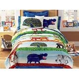 Eric Carle Jungle Savannah Full Comforter Sheets... by Dream Time Kids Bedding