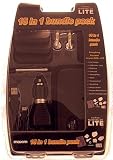 UKayed Nintendo DS Lite 15 In 1 Essential Accessories Bundle Pack In Black