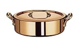Paderno 3.25 Quart Copper Rondeau Pot