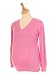 Lilo Maternity Cable V-neck Sweater