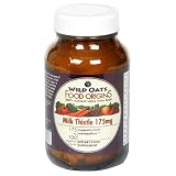 Wild Oats Food Origins Milk Thistle 175 mg, Capsules, 100-Count Bottles (Pack of 2)