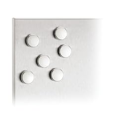 Blomus 66739 Set 6 Magnete Edelstahl � 2 cm MURO