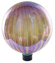 Echo Valley 8133 Xtreme Gazing Globe 10" Translucent Mauve Pumpkin
