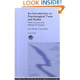 An Introduction to Psychological Tests and Scales by Kate Miriam Loewenthal
