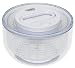Zyliss Small Easy Spin Salad Spinner, white/transparent
