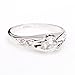 Fashion Plaza Christmas Gift Women Jewelry Use Crystal Wedding Ring R69