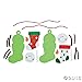Foam Snowman Stocking Christmas Ornament Craft Kit