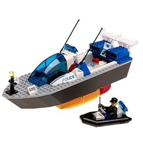 LEGO Turbo-Charged Police Boat by Lego