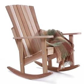 Western Red Cedar - Adirondack Rocker Chair - Furniture For Your Patio and Garden! by