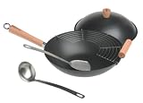 Review Typhoon 13855S / Typhoon Professional 14-Inch Nonstick Wok Set