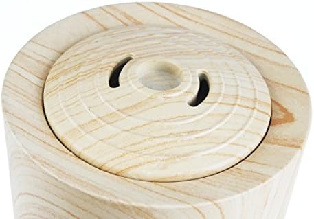 PHtronics 3L Ultrasonic Cool Mist Humidifier with Whisper-quiet Operation, Automatic Shut-off, double nozzle (Light Wood)