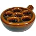 Ceramic Escargot Plate with Handle