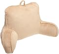 Brentwood Vintage Plush Bedrest, Camel