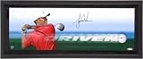 Tiger Woods Signed Breaking Through Framed UDA