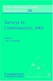 Surveys in Combinatorics, 2001 (London Mathematical Society Lecture Note Series)