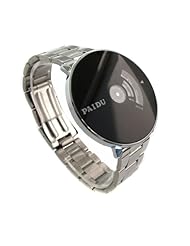 Youyoupifa Fashion Sliver Strap Quartz Watch With Black Dial