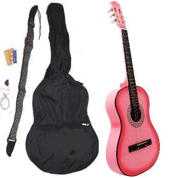 Pink 38 Acoustic Guitar