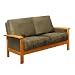 Milano Loveseat - Oak/ Olive