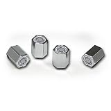 Chrysler New Silver Valve Cap Set