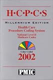 HCPCS 2002 Coders Choice, Millenium Edition, Health Care Procdure Coding System, National Level II, Medicare Codes, Color Coded
