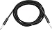 Musicians Gear Braided Instrument Cable 1/4", Black 10 Foot