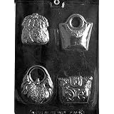 Buy 4 PURSES - FASHION Dads and Moms Candy Mold Chocolate