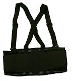 McGuire Nicholas 629 3C ML Back Support Belt with Suspenders in Black Size Medium Large