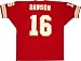 Len Dawson Autographed Red Custom Jersey