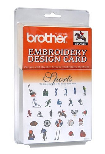 Brother EC12 Sports Embroidery Design Card