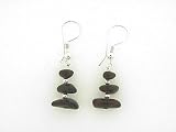 Sterling Silver Multi Amber Earrings