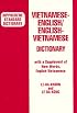 Vietnamese-English/English-Vietnamese Dictionary: With a Supplement of New Words, English-Vietnamese (Hippocrene Standard Dictionary)