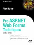 Pro ASP.NET Web Forms Techniques, Second Edition (Pro)