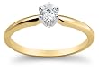 14k Yellow Gold Round Diamond Solitaire Engagement Ring (1/4 ct, J-K Color, I3 Clarity)