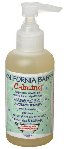 California Baby Massage Oil - Calming, 4.5 oz (Pack of 2) by California Baby