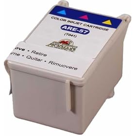 Amazon Imaging ARE57 Color Ink Cartridge for Epson T041020 (Stylus C62/CX3200)