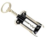  : Pedrini Black & Satin 6-Inch Basic Corkscrew