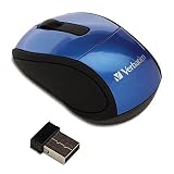 VERBATIM 97471 WIRELESS MINI TRAVEL MOUSE (BLUE)