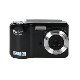 Vivitar Vivicam VX028 10.1MP 4X Digital Zoom with 2.4 LCD Screen Digital Camera Black