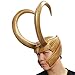 XCOSER Loki Helmet Mask Props for Halloween Costume Classic