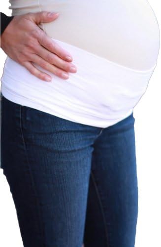 Sierra Lane Maternity : Belly Band - White (Large)