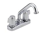 Tools & Hardware : Delta 2131 Double-Handle Centerset Laundry Faucet, Chrome