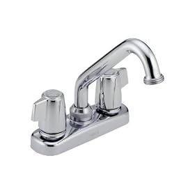 Delta 2131 Double-Handle Centerset Laundry Faucet, Chrome by DELTA FAUCET