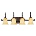 Bathroom Light Fixtures Gold
Vanity Light in Bark and Gold