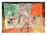 A Soccer Ball Slips Through an Opening of a Makeshift Goal During a Game Played by Bosnian Children Photographic Print, 40 x 30